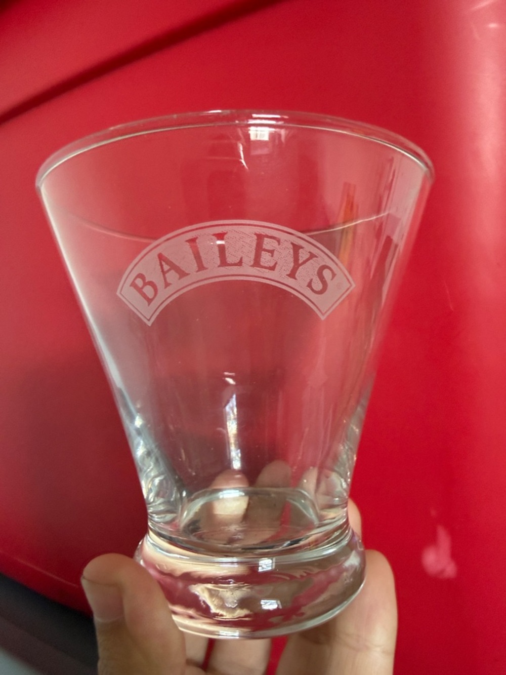 Baileys Branded Clear Glass Tumbler - Clear